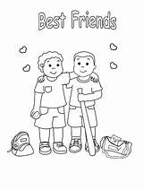 Coloring Pages Of Two Best Friends At GetColoringscom  Free Printable sketch template