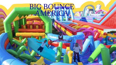 BIG BOUNCE AMERICA Bounce the Mall-Worlds largest inflatable bounce park-Saint Petersburg ...