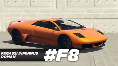 GTA 5 ONLINE - FAST & FURIOUS 8 - 2016 LAMBORGHINI MURCIELAGO (PEGASSI INFERNUS) CUSTOM CAR ...