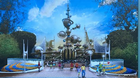 Disneyland Unveils New Tomorrowland Entrance Concept Art!