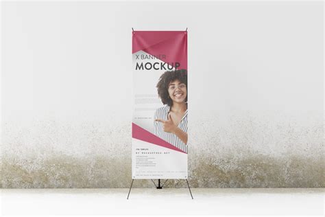 X-Banner Mockup - Mockup Free