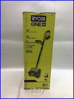 Snow Blowers » RYOBI 18V Cordless Electric Power Snow Shovel Kit with Battery and Charger 10 Inch