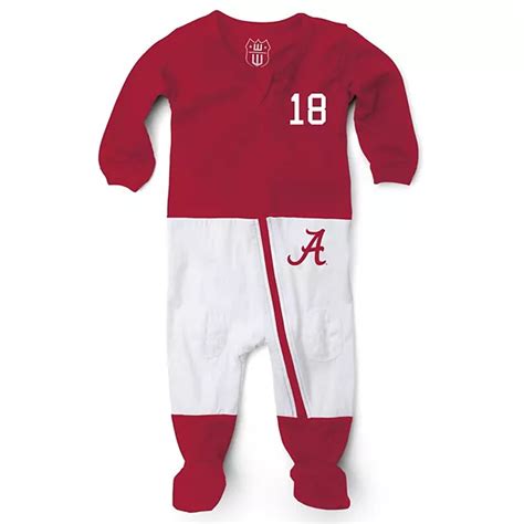 Infant Wes & Willy Crimson Alabama Crimson Tide Football Uniform Full ...