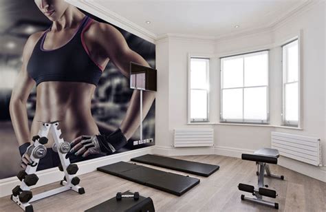 Gym Wallpapers & Gym Murals | Wallsauce US