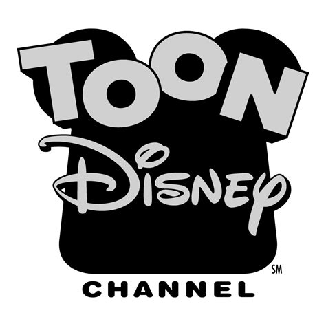 Toon Disney Channel Logo Black and White – Brands Logos