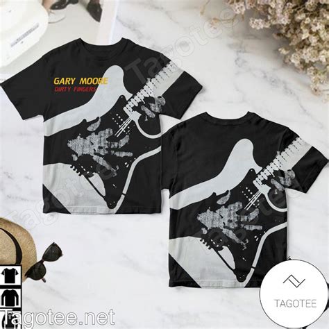 Gary Moore Dirty Fingers Album Cover Shirt - Tagotee