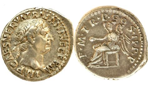 A Roman Denarius of Trajan