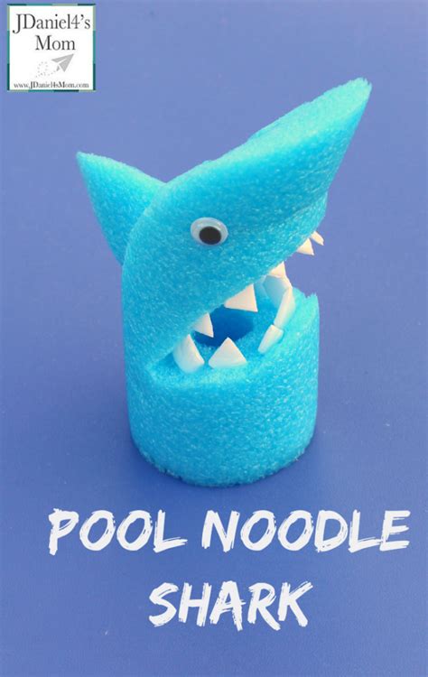 Arts and Crafts for Kids- Pool Noodle Shark