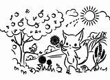 Fall Coloring Page  Pages For Kids And sketch template
