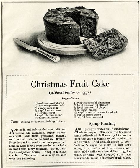 Free Digital Christmas Fruit Cake Recipe | Fruit cake christmas ...