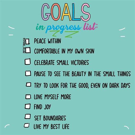 Does this look like a typical goal list? I hope it doesn’t actually because today we are talking ...