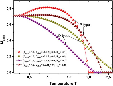 Illustration of the types of total magnetization in the system for ...