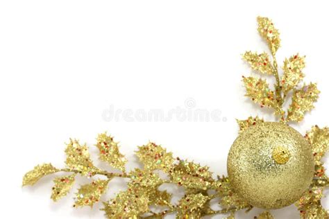 Golden Christmas frame stock photo. Image of backgrounds - 7178164