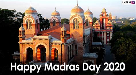 Madras Day 2020 Wishes in Tamil and HD Images: WhatsApp Messages ...