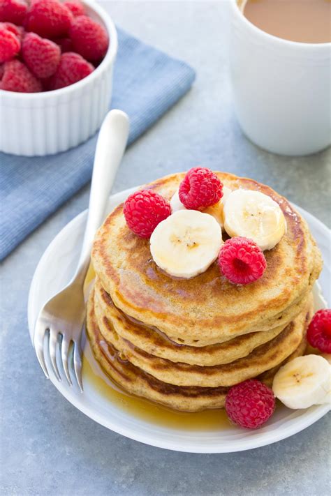 Best Easy Healthy Pancake Recipe (Makes Waffles Too!) - Kristine's Kitchen