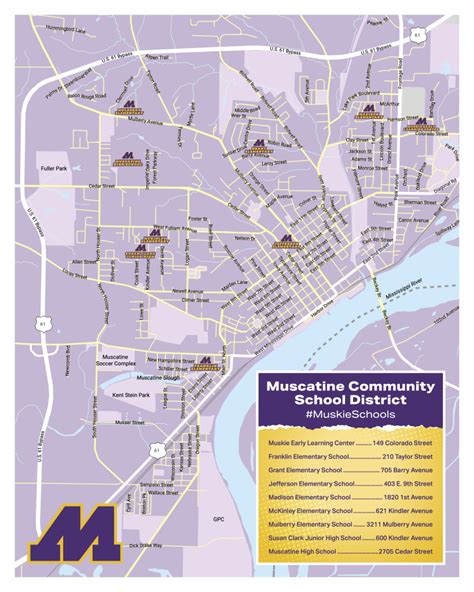 School Boundary Lookup Tool – Muscatine Community School District