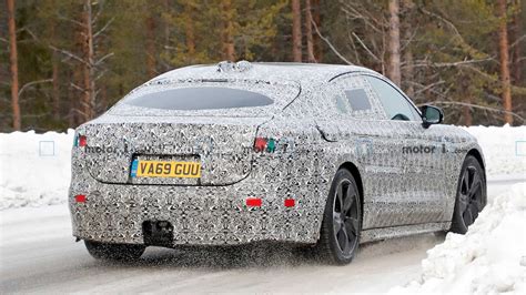 All electric Jaguar XJ spied winter testing – Shifting-Gears