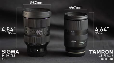 Sigma 24-70 f/2.8 ART vs Tamron 28-75 for Sony - Light And Matter