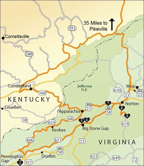 Appalachian Backroads Motorcycle Routes | Norton, VA - Official Website