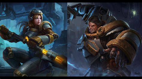 Skin-Vorschau: Steel Legion Garen und Steel Legion Lux - YouTube