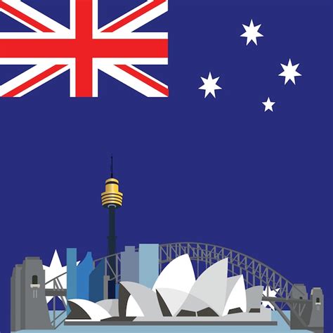 Free Vector | Australia background design