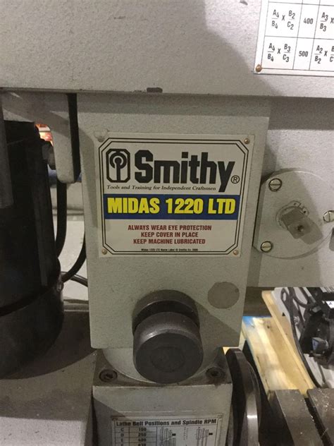 Smithy Midas 1220 LTD Combo Lathe Mill