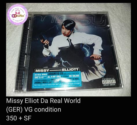 Missy Elliott Da Real World CD (unsealed), Hobbies & Toys, Music & Media, CDs & DVDs on Carousell