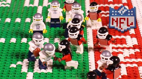 NFL Super Bowl LI: New England Patriots vs. Atlanta Falcons | Lego Game Highlights - YouTube