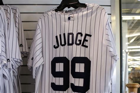 Aaron Judge’s jersey is the hottest selling item in MLB