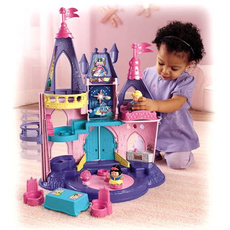 NEW Fisher-Price Little People Disney Princess Songs Palace Castle ...