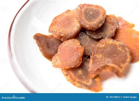 Ginseng root slices stock image. Image of pickled, slice - 136158813