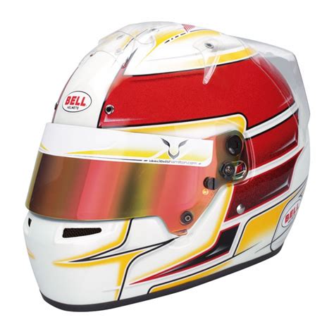 PACK CASQUE KARTING BELL KC7-CMR 2016 LEWIS HAMILTON - Grand Prix Racewear