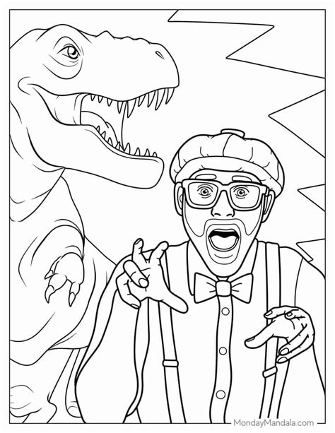 20 Blippi Coloring Pages (Free PDF Printables)