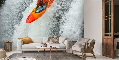 Waterfall Wall Mural | Wallsauce US