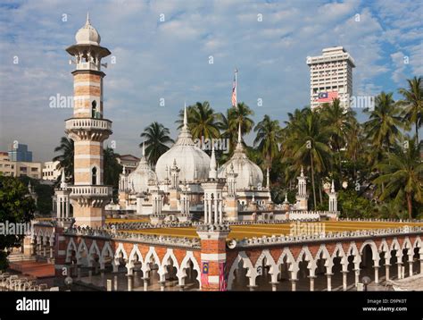 Masjid Jamek mosque, Kuala Lumpur, Malaysia Stock Photo, Royalty Free Image: 57660872 - Alamy