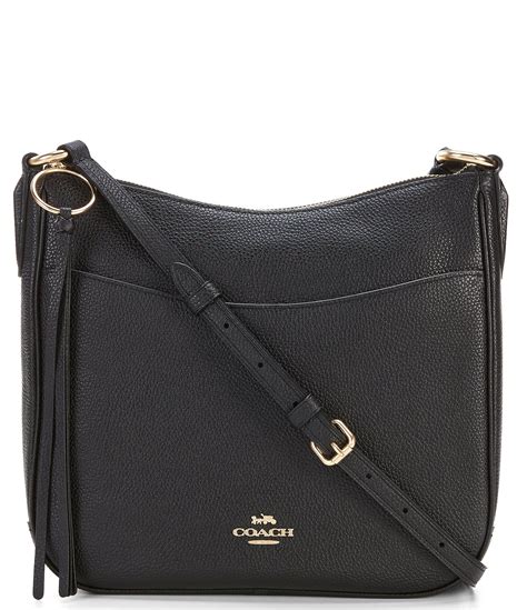 COACH Chaise Pebble Leather Zip Crossbody Bag | Dillard's in 2020 | Zip crossbody bag, Coach ...