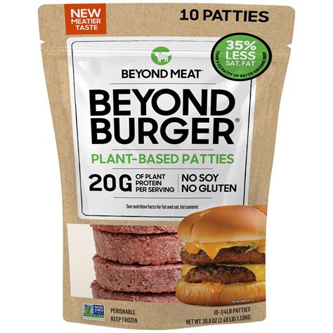 Beyond Meat Beyond Burger Plant-based Patties 10 x 113g