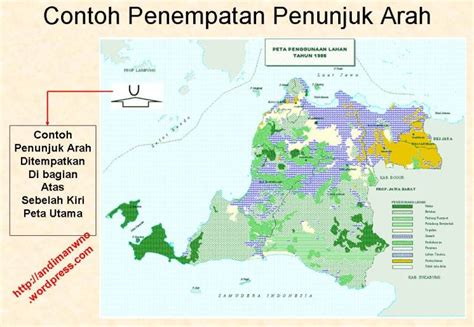 Komponen Peta : Petunjuk Arah – Guru Geografi MAN 1 Gunungkidul DIY