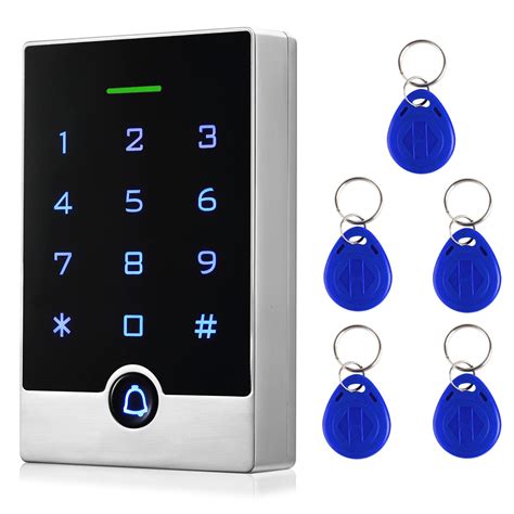 Buy Security Door Access Control Keypad, RFID Keypad with ID Key Fobs, Stand-Alone Keypad ...