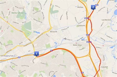 M6 traffic: Birmingham junction 5 closure - maps show how to find your way around the diversions ...