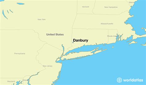 Where is Danbury, CT? / Danbury, Connecticut Map - WorldAtlas.com