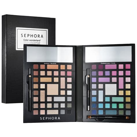 Sephora Color Wonderland Neutral and Vivid Eyeshadow Palette | Holiday Makeup Palettes 2015 ...