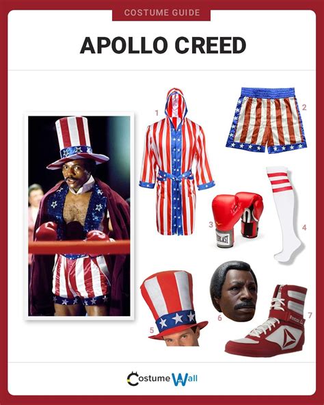 Dress Like Apollo Creed Costume | Halloween and Cosplay Guides