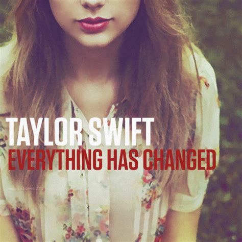 Everything Has Changed Taylor Swift Album Cover