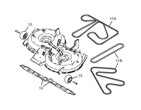 X300 - 42-in. Mulch Mower Deck | John Deere