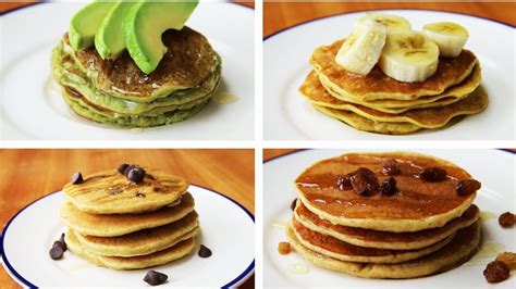 4 Simple And Healthy Pancakes - Healthy breakfast | Recipe book