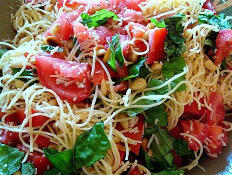 Angel Hair Pasta Salad - Mel's Kitchen Cafe