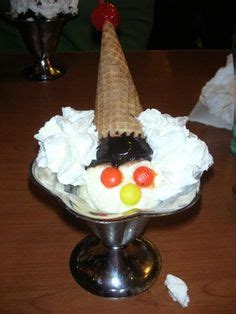 Friendlys Clown Sundae...5 of us ate for $11.95 and all three of our children got a sandwich ...