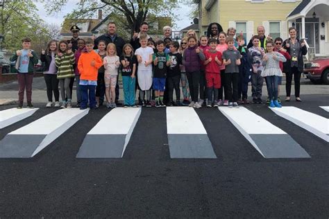 Medford 3D crosswalks appear to be a first for Boston region - Curbed Boston