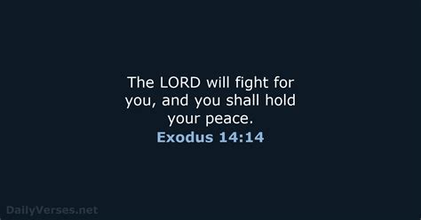 Exodus 14:14 - Bible verse (NKJV) - DailyVerses.net